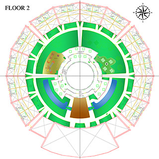 Straw-bale Village Floorplan Small, Straw bale construction, straw bale architecture, straw bale building, straw bale hotel, straw bale eco-resort, straw bale living, straw bale house, straw bale home, straw bale dwelling, One Community, One Community Global, creating a planet that works for everyone