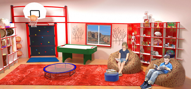 One Community, The Ultimate Classroom, Red Room Health, Final Render