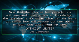 Internet meme Facebook, remote internet setup, One Community, Ecological resource allocation