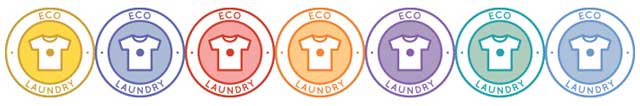 The core team created 7 new eco-laundry icons