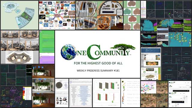 How to Make a Global Sustainability Starting Point, One Community Weekly Progress Update #181