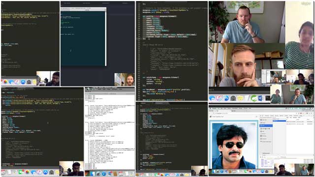 Sowmya Manohar (Software Engineer, Web Developer & Net Application Developer), Jono Lewis (Software Developer), and Anil Kumar Malla (Software Engineer) completed their collective 2nd week of work on the The Highest Good Network. Here you can see some screenshots from our weekly collaborative call and code details as we continue to learn Ember.js as our development platform.