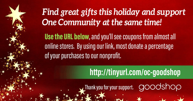 One Community-Goodshop holiday promotion-640