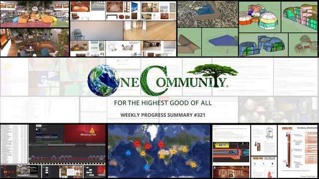 Addressing Social Inequality with Sustainability, One Community Weekly Progress Update #321