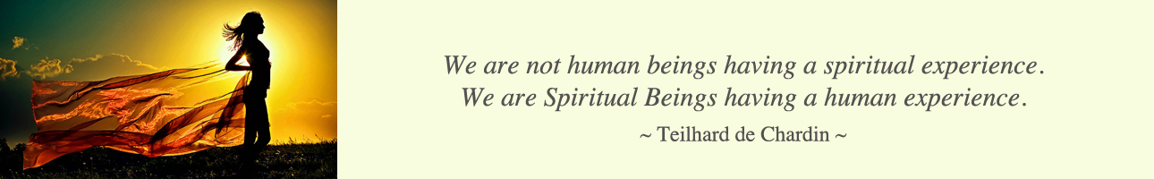 one community, Chardin quote, spiritual beings, Teilhard quote