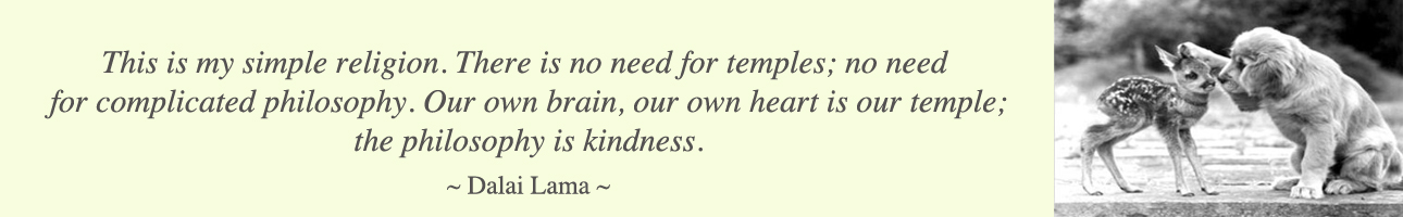 Dalai Lama quote, one community, kindness quote