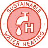 Heating hot water, hot water heating