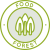 food forest, growing food, great food, natural food, open source food, One Community food, Canopy, Understory, Vines, Shrubs, Herbs, Groundcover, Root Crops, Edge Plantings, organic food, delicious food, botanical garden, grow your own food