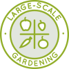 Phase I Food - Large-scale Gardening Planting and Harvesting Hub: Click image for all Open Source Large-scale Gardening Planting and Harvesting related details Large-scale Gardening Icon, food diversity, organic food, eco-living, grow your own food