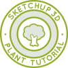 Sketchup Trees, Sketchup plants, how to use sketchup