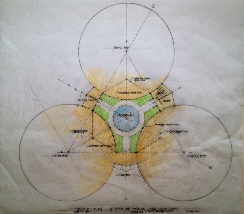 The Center of Peace, Open Source Geo-dome Build, eco-building, beyond LEED Platinum, open source architectural plans