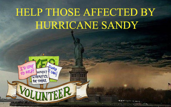 help hurricane victims, volunteer in hurricane devastated areas, Hurricane Sandy, help those affected by the hurricane, resource link for hurricane help