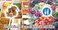 food specialist positions, bulk ordering , world change