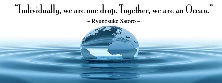Together we are an ocean, world-changing people