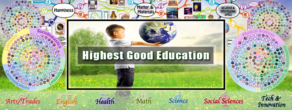 Highest Good education, One Community education, open source eduction, new-paradigm education