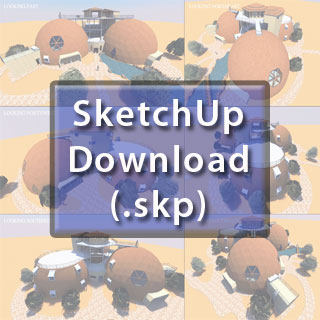 Duplicable City Center SketchUp Download, .skp file, SketchUp Image