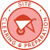 Dome Home Site Clearing, Preparation, and Maintenance, One Community Crowdfunding, site clearing icon
