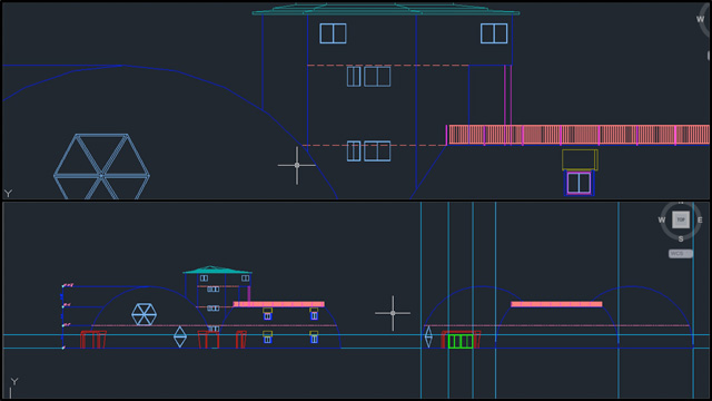CAD Elevation examples, Duplicable City Center, One Community