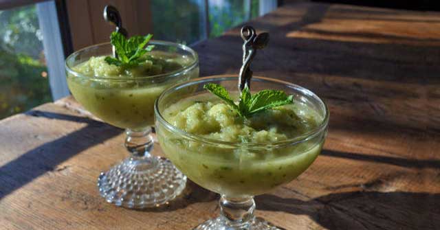 Pineaplle Cucumber Gazpacho, Cucumber Recipes, One Community