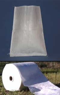 Polypropylene bags, earthbag construction