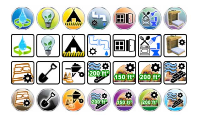 Icons for Crowdfunding Campaign, One Community