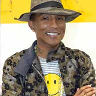 Conscious Music, high vibration music, beautiful male musician, Happy music, Pharrell Williams