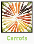 orange carrots, purple carrots, yellow carrots, gardening, planting, growing, harvesting, one community, recipes