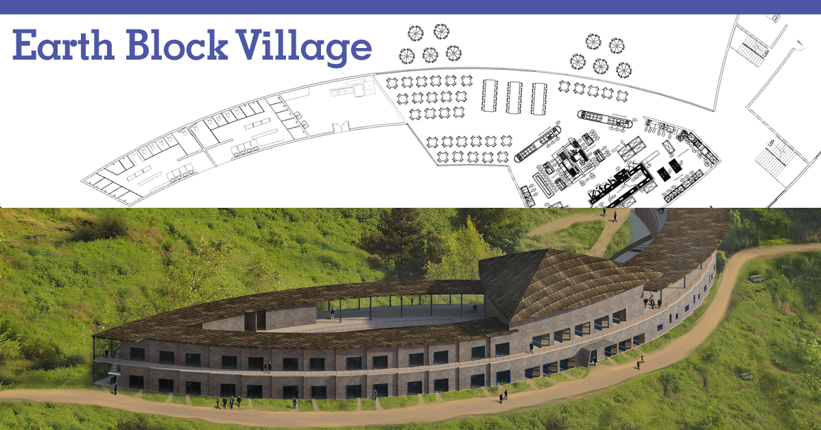 Compressed Earth Block Village One Community Open Source Village 4