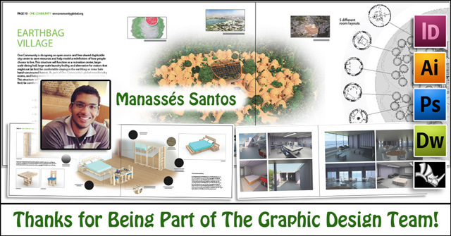 Manassés Santos - 4th-year Graphic Design Student