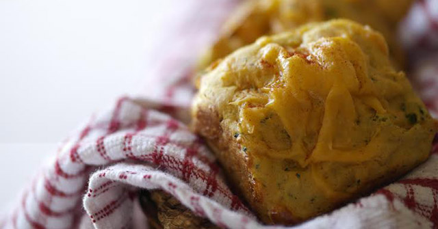 “Cheesy” Broccoli Muffins