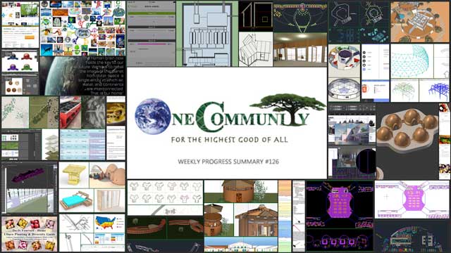 A New Paradigm for Ecological Living, One Community Weekly Progress Update #126