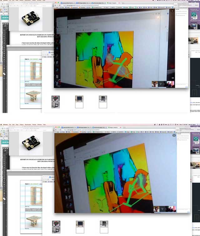 began testing the 3-D object recognition hardware 