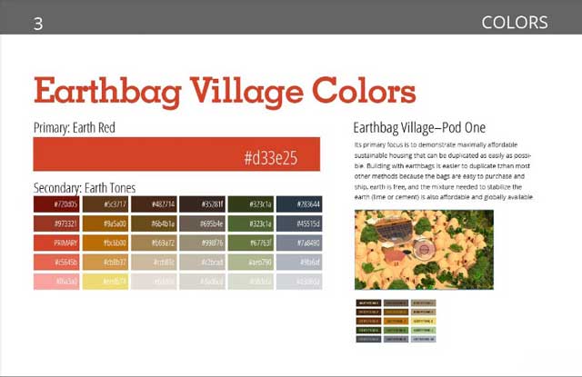 EARTH-BAG-VILLAGE-COLORS,-STYLE-GUIDE-PAGE-TEMPLATE-b171-640, restoring sustainable balance