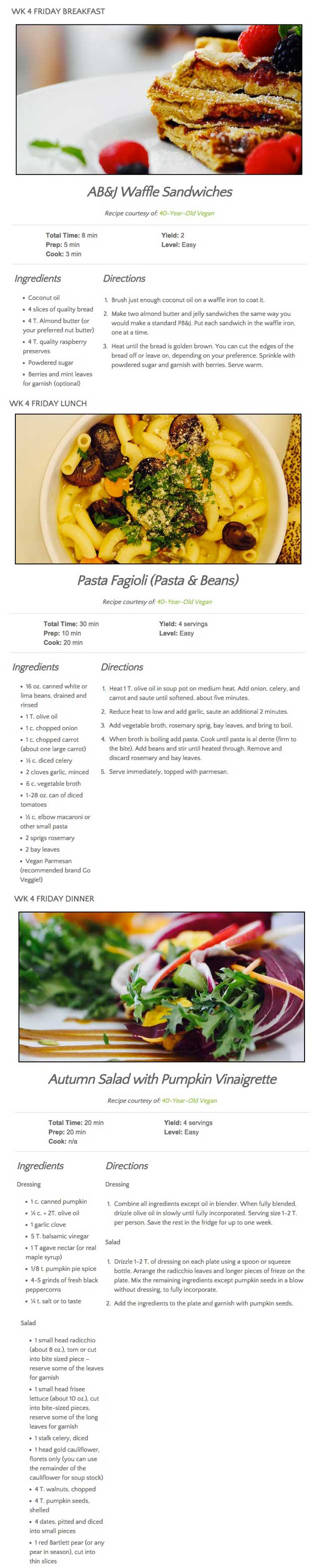 Vegan recipes, blog 136