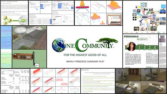 Global Ecology Implementation, One Community Weekly Progress Update #147
