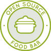 Open Source Food Bar, sustainable food, Highest Good food, transition kitchen, food self-sufficiency transition plan, organic food, vegan food, vegetarian food, omnivore food, breakfast, lunch, dinner, healthy eating, tasty eats, One Community food, work crew food, sustainable food, large-scale gardening