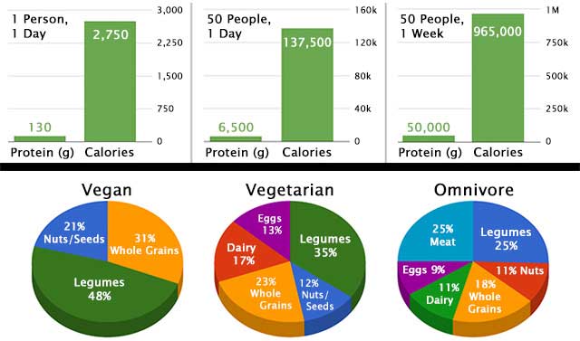 This week, the core team created 2 new images for the Sustainable Food Nutrition Calculations page, as you see here.