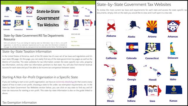 In addition to this we continued working on the new and standalone state-by-state resource page for the US Departments of Taxation, creating all the text, fixing all the image links on the page, and adding in SEO information. You can see some of this page-in-progress here.