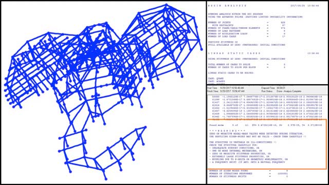 Oruba Rabie (Ph.D, PE, and Civil Engineer) also officially took over working on the City Center structural engineering details. What you see here are some screenshots of her process looking for and correcting errors in the existing model.