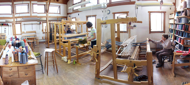 Open source weaving makers space, Open source textile makers space, open source sewing makers space, One Community Global