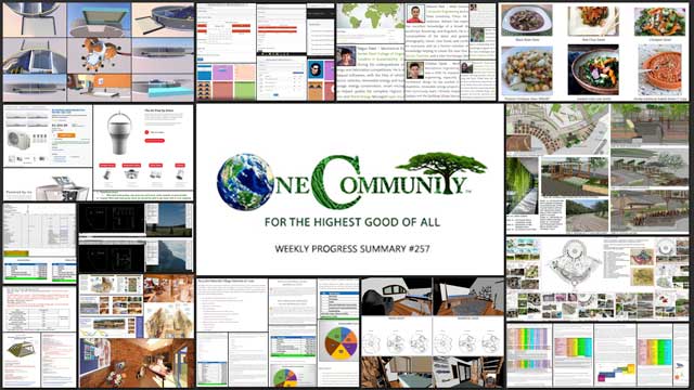 Addressing Climate Change with Sustainable Communities, One Community Weekly Progress Update #257