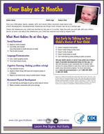 CDC Birth through 5 years Checklists