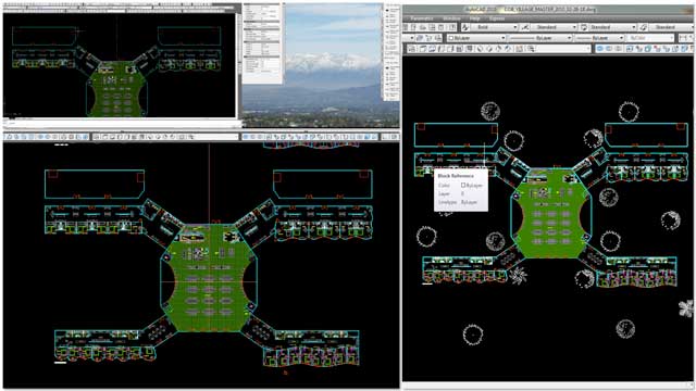 Dean Scholz (Architectural Designer) continued with the Cob Village (Pod 3) AutoCAD layout updates. Here is update 104 of Dean’s work. This week he added new windows and doors, furniture to the social spaces, and started adding landscaping elements.  