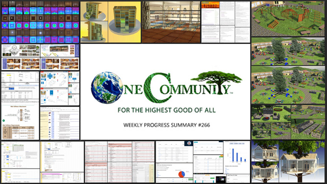 Abundant Natural Systems, One Community Weekly Progress Update #266