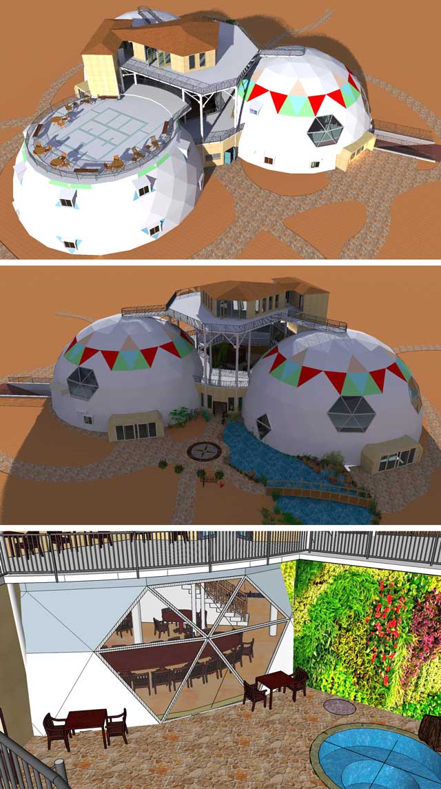Duplicable City Center Social and Dining Dome, Ecosystem Creation and Management, One Community Weekly Progress Update #297