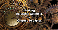 Seeking Industrial Designer/Graphic Designer