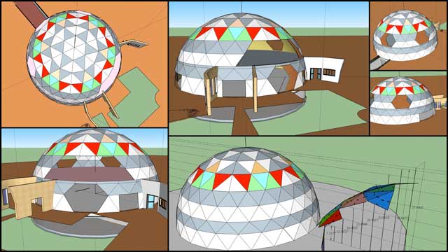 City Center Dome shell, Eco-Communities for World Change, One Community Weekly Progress Update #291