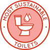 Most sustainable toilets, materials, sustainable infrastructure, sustainability icon, Highest Good Housing, eco-living, green living, permaculture, One Community, Open source sustainability, healthy construction materials, Duplicable City Center, sustainable living, water-saving, resource saving, ecological, holistic living