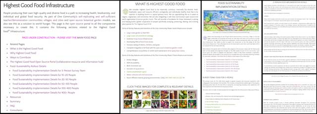 Highest Good Food, Open Source Community Ecology, One Community Weekly Progress Update #304
