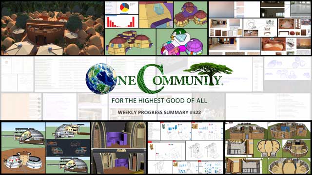 Abundance Through Green Living, One Community Weekly Progress Update #322
